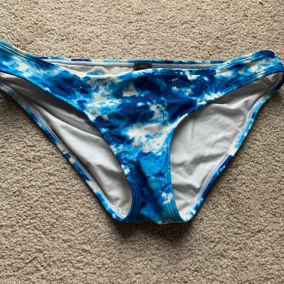 aerie Other - Aerie blue white tie dye bikini bottoms size large